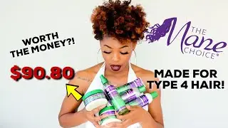 THE MANE CHOICE MANAGEABILITY AND SOFTENING REMEDY COLLECTION FOR TYPE 4 HAIR!| Was It Worth It?????