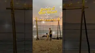 Sunset Beach Resort, a Beautiful Place for Sunset Hunting on Weh Island #short #sunset #familyvlog