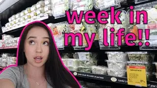 Видеоблог за первую неделю! Покупки продуктов + волейбол + многое другое!