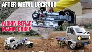 WPL D12 SETELAH UPGRADE METAL PART | METAL SET FOR WPL D12 | WPL INDONESIA