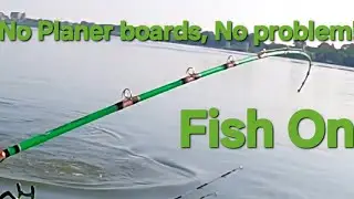 Dragging baits without Planer boards!