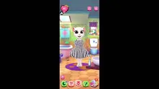 English My Talking Angela 2 : 👍 Good stream | Playing Solo | Streaming with Turnip