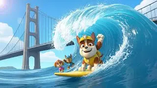Rubble & Crew Surf Bridge Season 2 Compilation | WildBrain Zoo Kids 3D Cartoon
