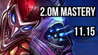 SHACO vs JAX (JUNGLE) | 8/1/10, 2.0M mastery, 500+ games, Dominating | KR Diamond | v11.15