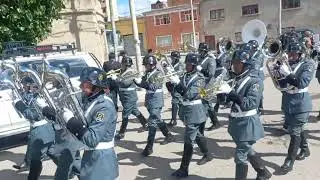 MARCHA COMANDANTE CADIMA ( A PASO DE VENCEDORES)-REGIMIENTO CAMACHO 1ro  DE ARTILLERIA 2024