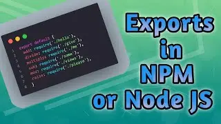 Exporting in Node JS / npm package | Making NPM package functional