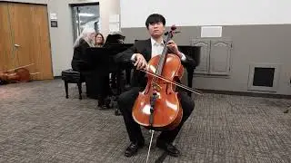 Nicholas Li | Beethoven Cello Sonata no.2 in G minor - mvts 1 & 2