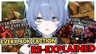 Hag REACTS to Bricky's WH40k Factions Re-Explained 【WARHAMMER 40k】