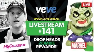 Mycollectables Livestream #141: Drop Heads ZOMBIE Rewards! Veve, DC, Cryptoys and Much More!