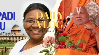 Aaj Jaipur mein Rashtrapati ka dharmik karyakram | Yagya Samapan Vlog 🙏🥰
