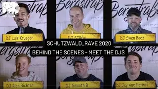 SCHUTZWALD_RAVE 2020 | Interview with all DJs | Platines, Krueger, Richter, Smooth B, STRG X, Baez