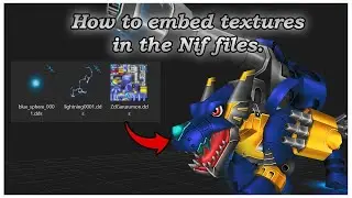 Embed Textures properly in your modified nif files. (NifSkope)