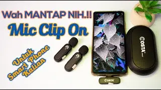 Review Mic Clip On  Costa True Dual TX   Mic Kecil Berkemampuan Tinggi