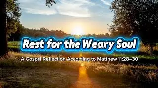 Rest for the Weary Soul | A Gospel Reflection According to Matthew 11:28–30