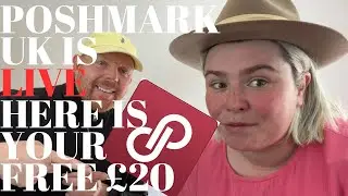 POSHMARK UK IS LIVE - CLAIM YOUR FREE &pound;20  | RESELLING ON POSHMARK | PLUS EXCITING ANNOUNCEMENT