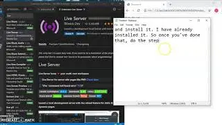 How to Enable Live Server in VSCODE