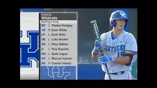 Kentucky vs Florida Baseball 2017 Game 1