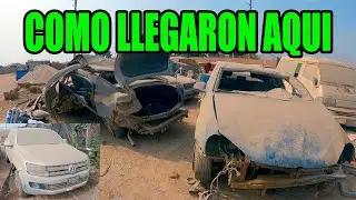 Autos Abandonados  || Aqui Terminan Luego De un ACCDENTE | MARKOTK