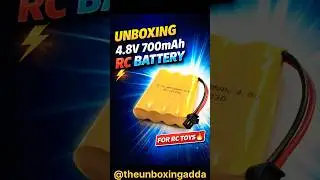 Unboxing 4.8V 700mAh rechargeable battery for RC toys #shorts #viral