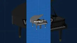 How Does A Piano Actually Work? 🤔#shorts #viral