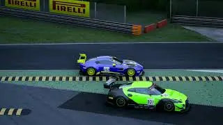 ACC - First corner chaos at Monza