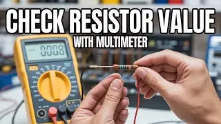 How to Measure Resistor Value 🧪 | Easy Multimeter Guide