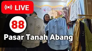 LIVE 88 | PROMO MURAH! Gamis ABAYA, Gamis MEWAH Model Terlaris di Pasar Tanah Abang HARI INI