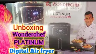 Unboxing WONDERCHEF Platinum Digital AIRFRYER#unboxing #wonderchef #digitalairfryer #thecookingcrush