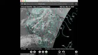 IR Satellite Cloud Cover