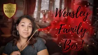 Wizarding Trunk Unboxing | Magical Red Headed Family | Weasley Box!