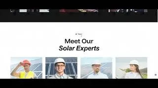 Solar Company Website Design | Clean, Responsive & High-Converting Solar Website