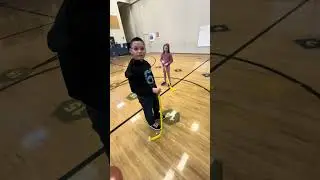 Four corner steel the puck #floor hockey