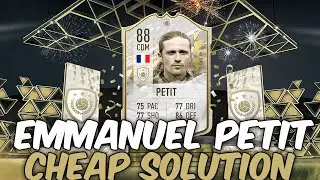 FIFA 22 EMMANUEL PETIT MID ICON 88 CHEAPEST SBC SOLUTION! - FUT ULTIMATE TEAM