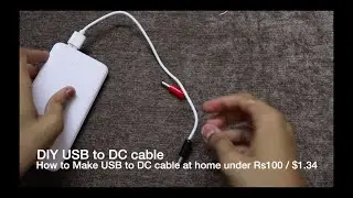 Как сделать кабель USB-DC в домашних условиях