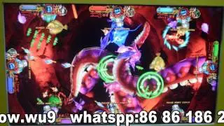 2017  50% profitable Thunder dragon arcade IGS fish game machine with multiplier