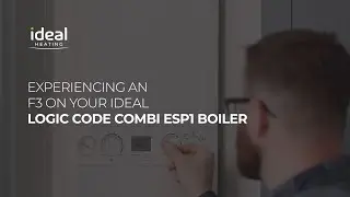 Logic Code Combi ESP1: Experiencing an F3 on your Ideal Logic Code Combi ESP1 boiler