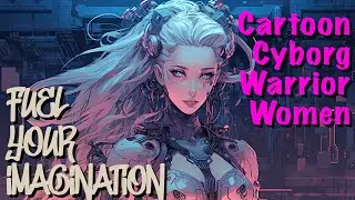 Fuel Your Imagination! Daily AI Mecha, Robot, Cyborg Inspiration: Cartoon Cyborgs!
