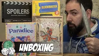 PARADICE, SPOILERS, BLOCKBUSTER y  THE KING IS DEAD | UNBOXING
