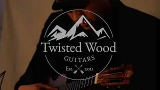 Solid Koa Concert Ukulele - By Twisted Wood Guitars