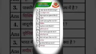 😱Delhi Police GK Questions 2025🔥 |100% Expected Questions for Exam#gk2025 #delhipoliceconstable2025