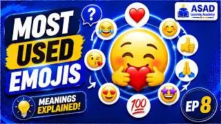 Most Used Emojis Meaning | WhatsApp Emojis and their Meanings | Emoji ka matlab kya hota hai |