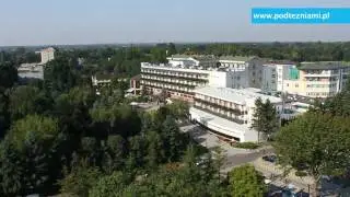 Klinika Uzdrowiskowa Pod Tężniami z lotu ptaka www.podtezniami.pl