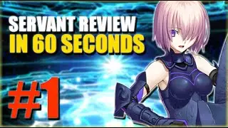MASH KYRIELIGHT 👏SERVANT 👏REVIEW in 60 SEC #shorts