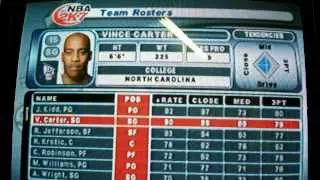 NBA 2k7 Roster