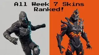 Ranking Every *WEEK 7 SKIN* In Fortnite Battle Royale!
