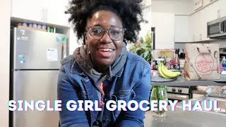 Single Girl Living on a Budget | Grocery Haul for One | Adulting in Progress