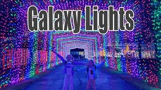 GALAXY LIGHTS AT THE SPACE CENTER | Space Center Houston | Johnson Space Center NASA | Holiday 2021