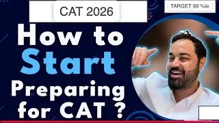 How to Start your CAT preparation | Daily Schedule for CAT 2026 exam | when is CAT exam ?