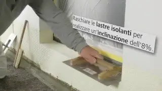 20 StoTherm: Successiva installazione di soglie per balconi e davanzali