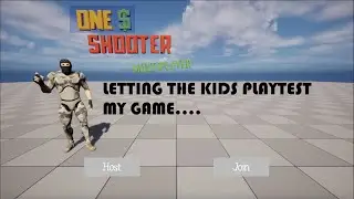 UE5: FPS: Letting The Kids Play Test My Game...